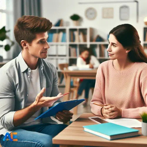 Opettaja viestii vanhemman kanssa oppilaan edistymisestä