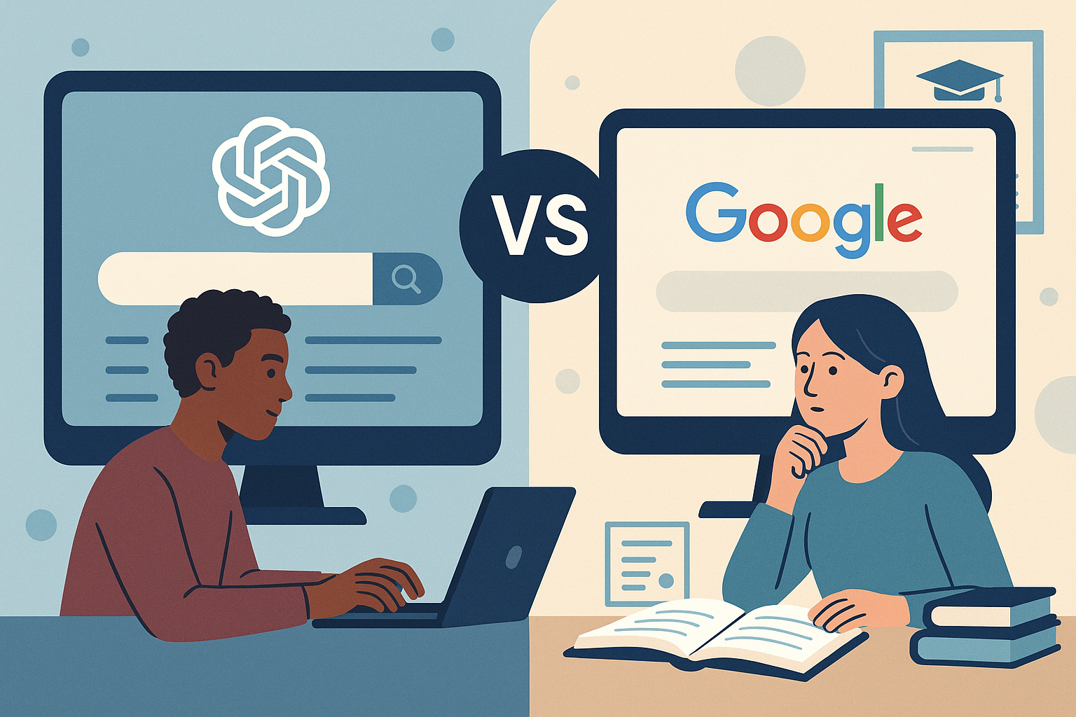 Google Student SearchGPT vs Google for student research - Automated Education