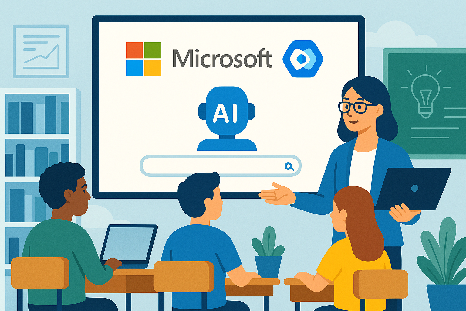 Microsoft Copilot in Schools - Automated Education