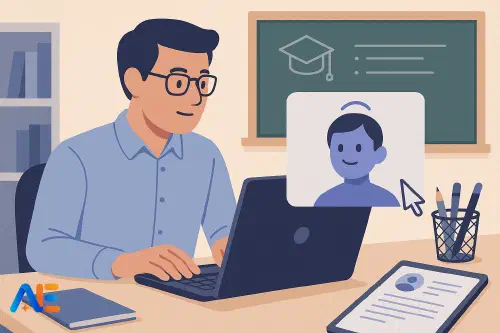 A school leader using Claude’s Computer Use to automate admin tasks safely